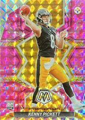 Kenny Pickett [Camo Pink] Football Cards 2022 Panini Mosaic Prices