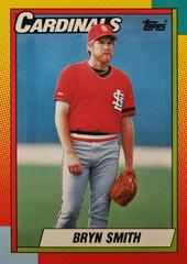 Bryn Smith #117T Baseball Cards 1990 Topps Traded Tiffany Prices