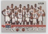 Shaquille O'Neal #83 Basketball Cards 1995 Skybox USA Basketball Prices