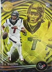 C.J. Stroud [Yellow Diamond Trophy Collection] #43 Football Cards 2023 Panini Illusions Prices