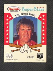 Pete Rose #4 Baseball Cards 1986 True Value Perforated Prices