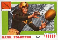 Hank Foldberg Football Cards 1955 Topps All American Prices