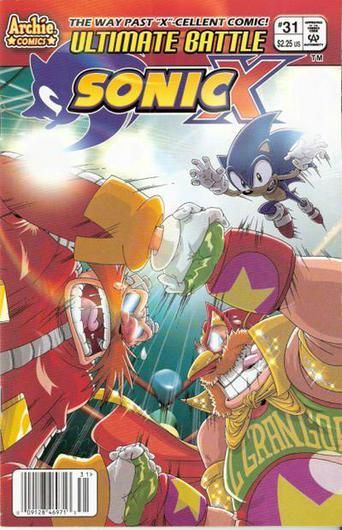 Sonic X #31 (2008) Cover Art