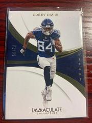 Corey Davis #29 Football Cards 2018 Panini Immaculate Collection Prices