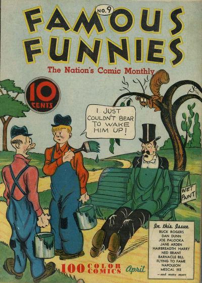 Famous Funnies #9 (1935) Comic Books Famous Funnies