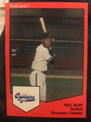 Paul Blair Baseball Cards 1989 Procards Prices