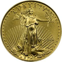 1994 Coins $5 American Gold Eagle Prices