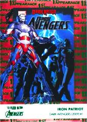 Iron Patriot [Green Foil] #FA-15 Marvel 2022 Ultra Avengers 1st Appearances Prices