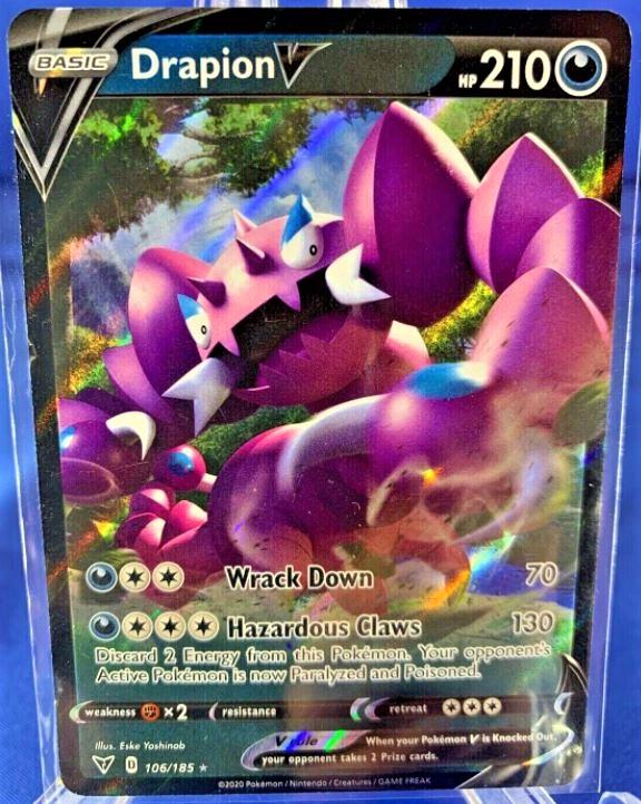 Drapion V 106 Prices Pokemon Vivid Voltage Pokemon Cards