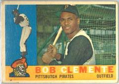 Bob Clemente Baseball Cards 1960 Topps Prices