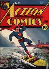 Action Comics #25 (1940) Comic Books Action Comics Prices
