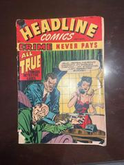Headline Comics #25 (1947) Comic Books Headline Comics Prices