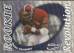 Shaun Alexander Football Cards 2000 Quantum Leaf Rookie Revolution Prices