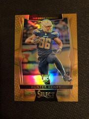 Hunter Henry [Gold Prizm] #4 Football Cards 2016 Panini Select Prices