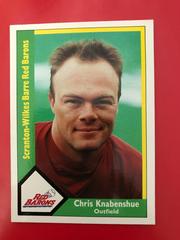 Chris Knabenshue #20 Baseball Cards 1990 CMC Scranton Red Barons Prices