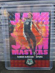DeMar DeRozan [Pink Fluorescent] #9 Basketball Cards 2019 Panini Mosaic Jam Masters Prices