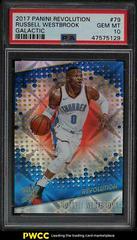 Russell Westbrook [Galactic] Basketball Cards 2017 Panini Revolution Prices