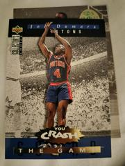 Joe dumars #S3 Basketball Cards 1994 Collector's Choice You Crash the Game Rookie Scoring Prices