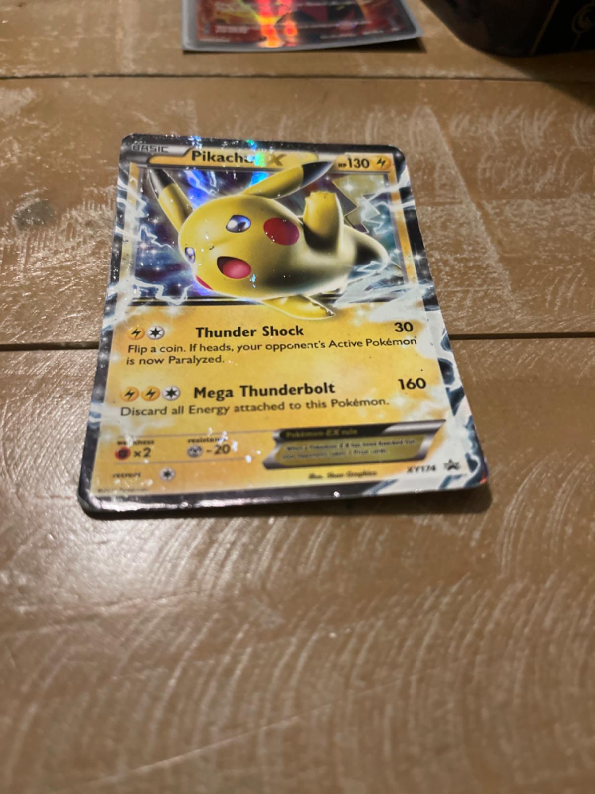 Pikachu Ex Ungraded Pokemon Promo