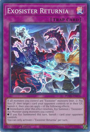 Exosister Returnia [1st Edition] POTE-EN076 YuGiOh Power Of The Elements