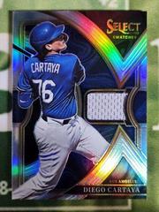 Diego Cartaya [Silver] #SS-DC Baseball Cards 2023 Panini Select Swatches Prices
