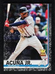 Ronald Acuna Jr. [Batting Black] Baseball Cards 2019 Topps Prices