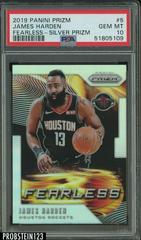 James Harden #5 Basketball Cards 2019 Panini Prizm Fearless Prices