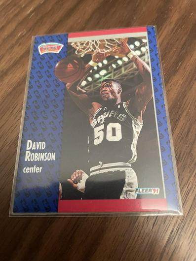 David Robinson | Ungraded | 1991 Fleer