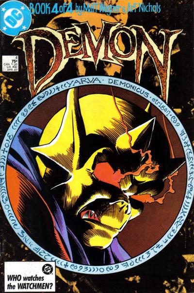 Demon #4 (1987) Comic Books Demon