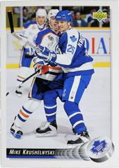 Mike Krushelnyski #87 Hockey Cards 1992 Upper Deck Prices