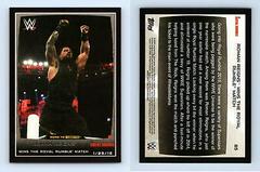 Roman Reigns Wrestling Cards 2015 Topps WWE Road to Wrestlemania Prices