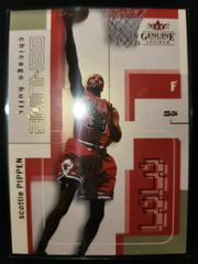 Scottie Pippen Basketball Cards 2004 Fleer Genuine Prices