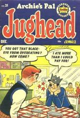 Archie's Pal Jughead #21 (1953) Comic Books Archie's Pal Jughead Prices