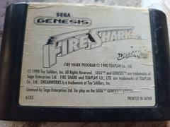 Cartridge (Front) | Fire Shark Sega Genesis
