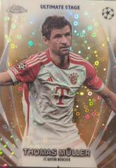 Thomas Muller [Gold] #USC-20 Soccer Cards 2023 Topps UEFA Club Ultimate Stage Prices