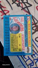Back  | Rick Reuschel Baseball Cards 1988 Topps Mini League Leaders