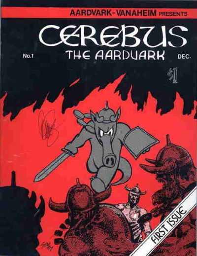 Cerebus #1 (1977) Comic Books Cerebus