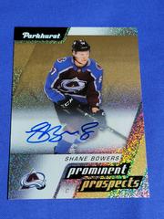 Shane Bowers [Autograph Gold] Hockey Cards 2020 Parkhurst Prominent Prospects Prices