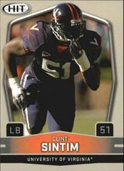 Clint Sintim Football Cards 2009 Sage Hit Prices