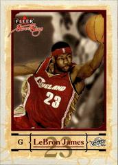 Lebron James #75 Basketball Cards 2004 Fleer Sweet Sigs Prices