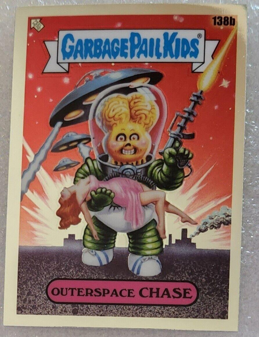 OUTERSPACE CHASE #138b 2021 Garbage Pail Kids Chrome