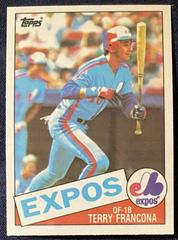Terry Francona Baseball Cards 1985 Topps Tiffany Prices