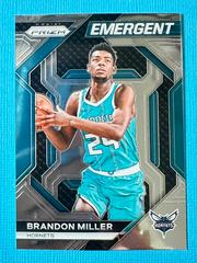 Brandon Miller #17 Basketball Cards 2023 Panini Prizm Emergent Prices