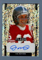 Joe Montana [Metalized Sparkles Silver] #PA-JM2 Football Cards 2022 Leaf Flash Portrait Autographs Prices