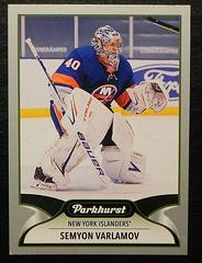 Semyon Varlamov [Silver] Hockey Cards 2021 Parkhurst Prices