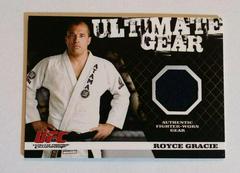 Royce Gracie #UGRG Ufc Cards 2009 Topps UFC Round 1 Ultimate Gear Prices