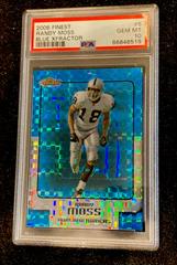 Randy Moss [Blue Xfractor] #5 Football Cards 2006 Topps Finest Prices