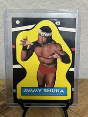 Jimmy Snuka #7 Wrestling Cards 1985 Topps WWF Stickers Prices