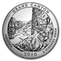 2010 [GRAND CANYON] Coins America the Beautiful 5 Oz Prices