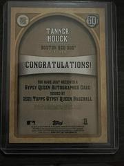 Back | Tanner Houck Baseball Cards 2021 Topps Gypsy Queen Autographs